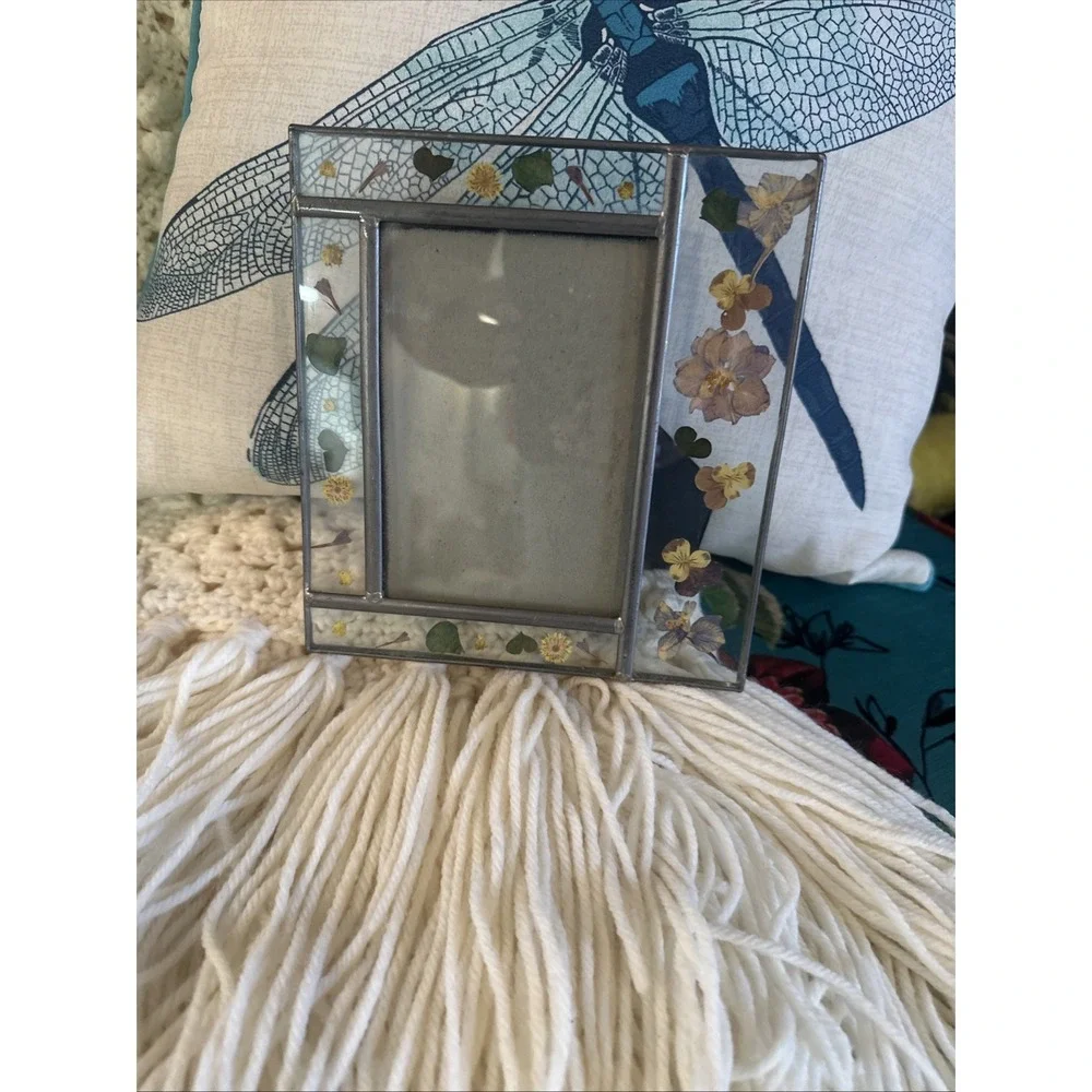 Pressed Flower Vintage Carr Frame3.5X5